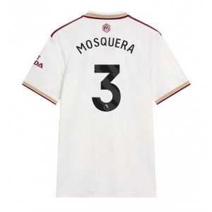 Fotbalové Dres Arsenal Cristhian Mosquera #3 Třetí Oblečení 2025-26 Krátký Rukáv